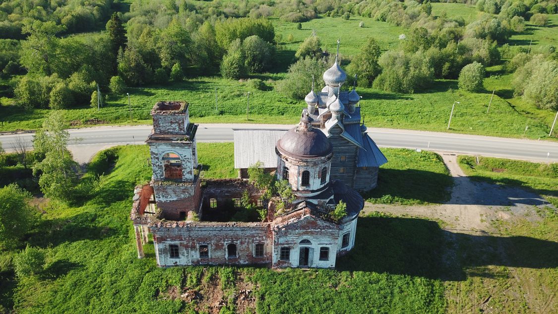 Храмовый комплекс Палтогского погоста, Палтога (Вытегорский район, Вологодская область). фасады