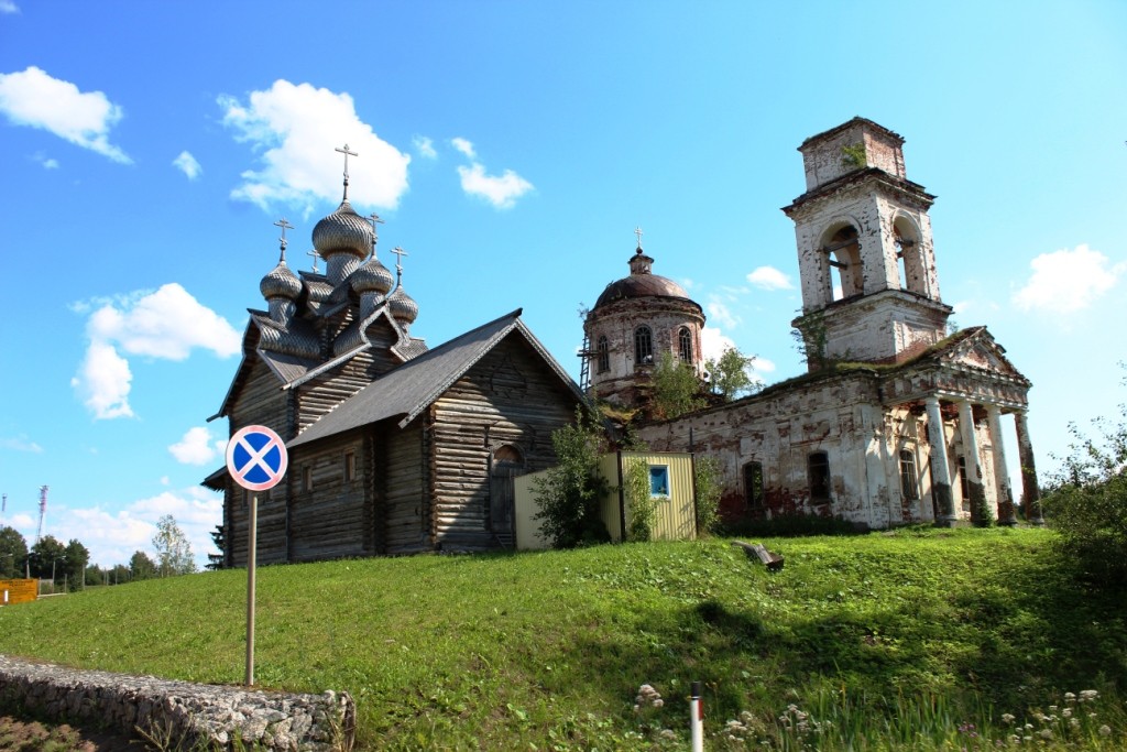 Храмовый комплекс Палтогского погоста, Палтога (Вытегорский район, Вологодская область). фасады