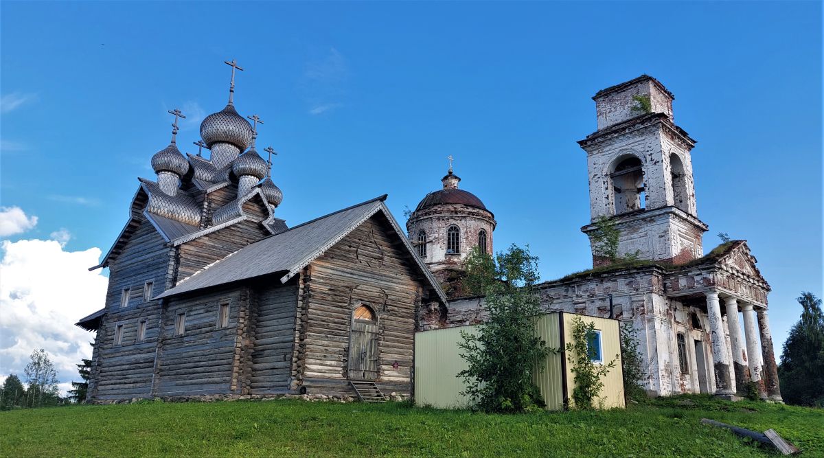 Храмовый комплекс Палтогского погоста, Палтога (Вытегорский район, Вологодская область). фасады