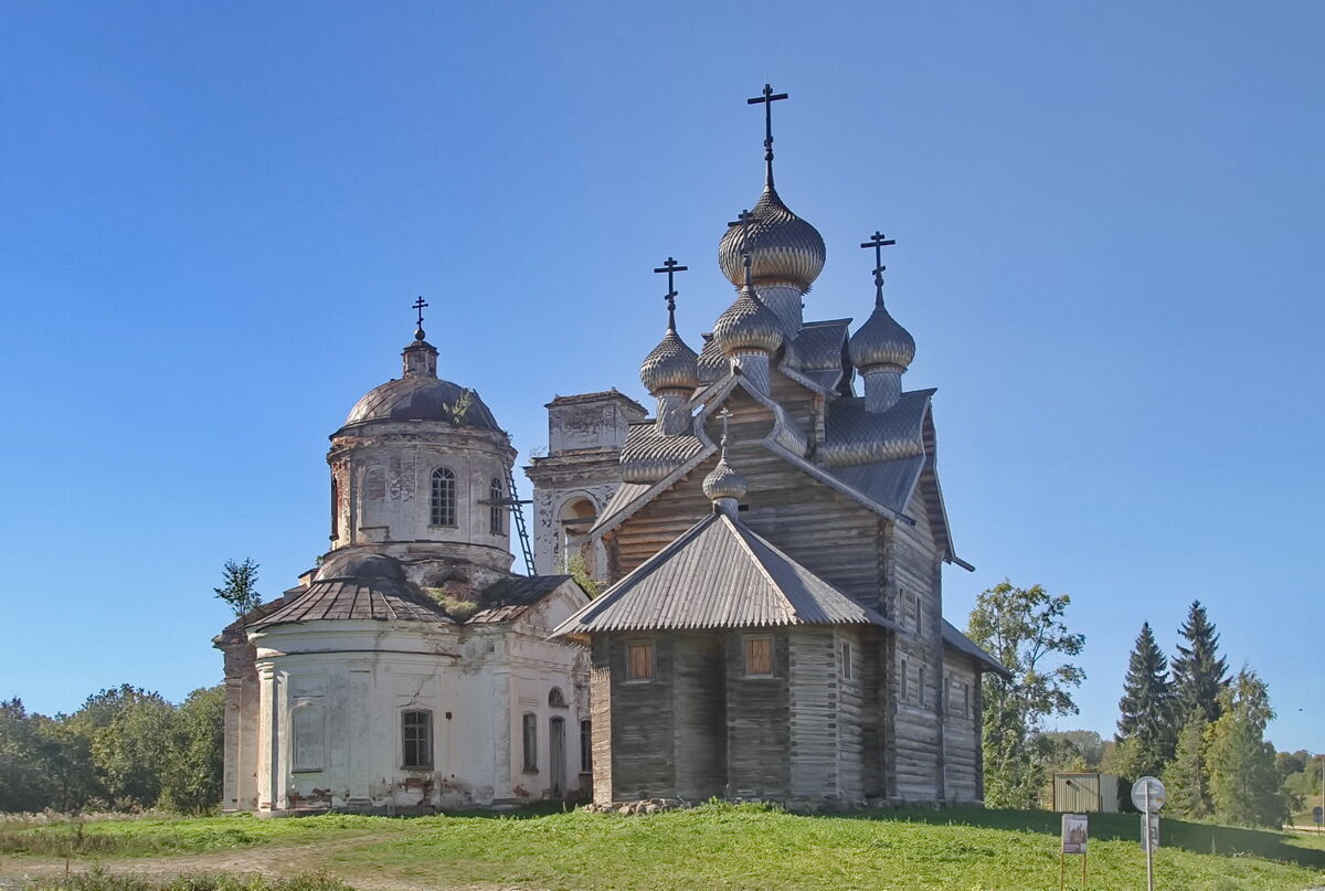 Храмовый комплекс Палтогского погоста, Палтога (Вытегорский район, Вологодская область). фасады