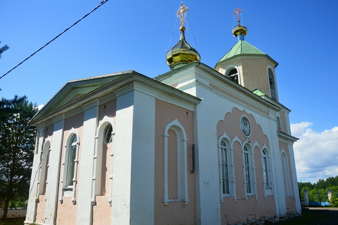 Церковь Сошествия Святого Духа, Архангельское (Сокольский район, Вологодская область). фасады