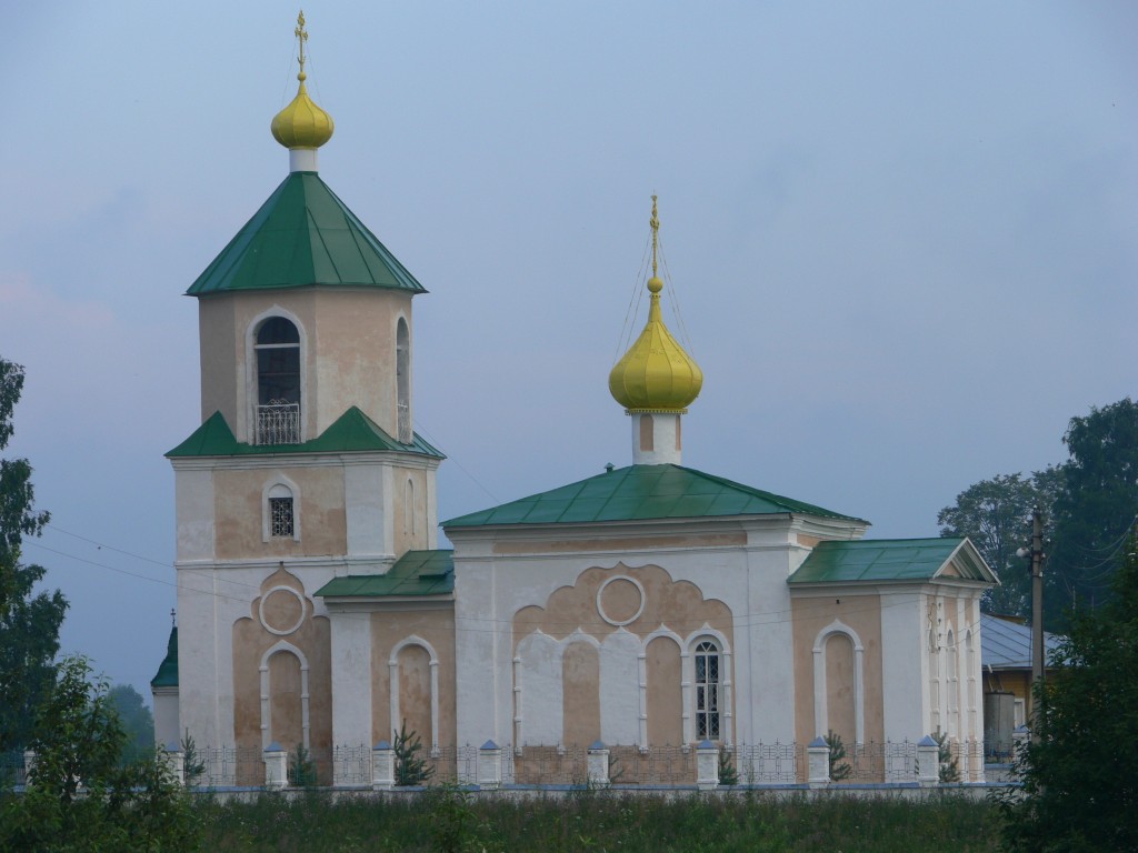 Церковь Сошествия Святого Духа, Архангельское (Сокольский район, Вологодская область). фасады