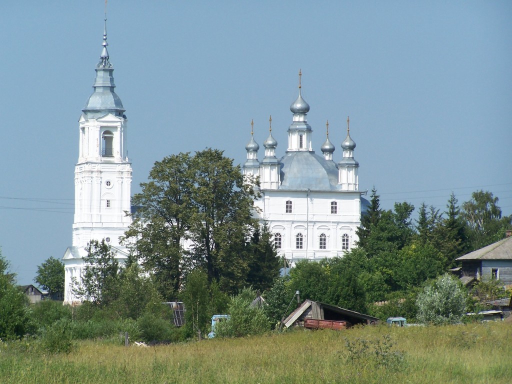 Церковь Михаила Архангела, Архангельское (Сокольский район, Вологодская область). фасады