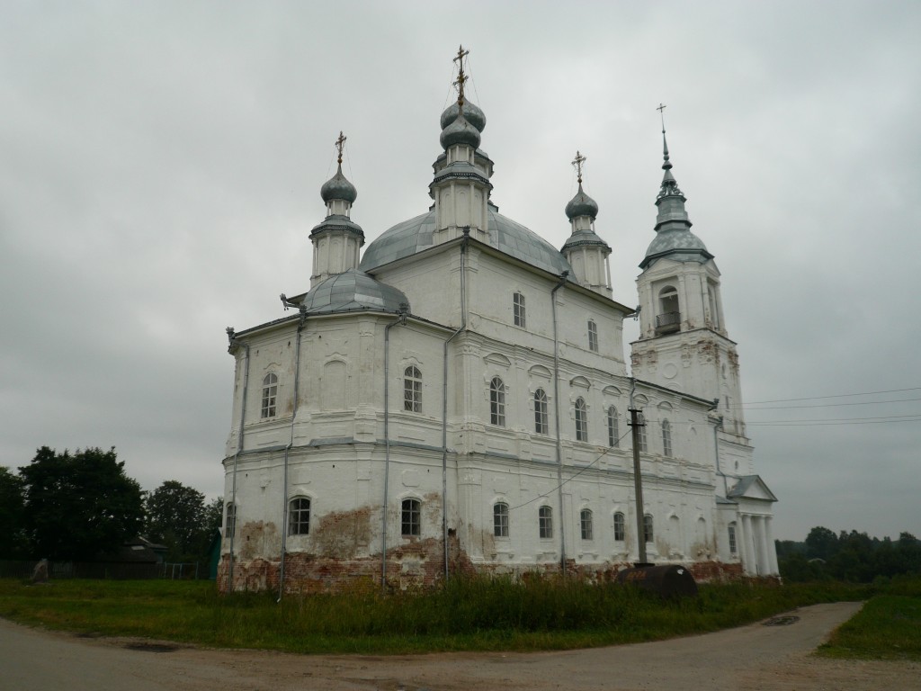 Церковь Михаила Архангела, Архангельское (Сокольский район, Вологодская область). фасады