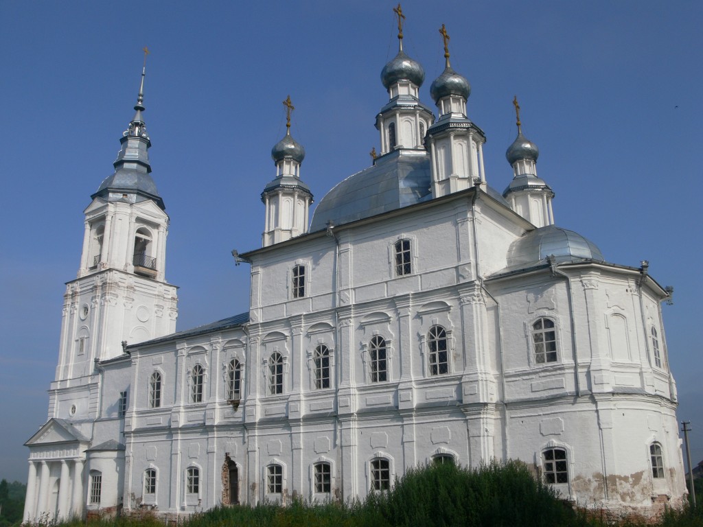 Церковь Михаила Архангела, Архангельское (Сокольский район, Вологодская область). фасады