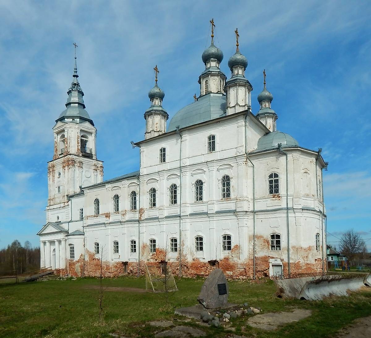 фасады. Церковь Михаила Архангела, Архангельское (Сокольский район, Вологодская область)
