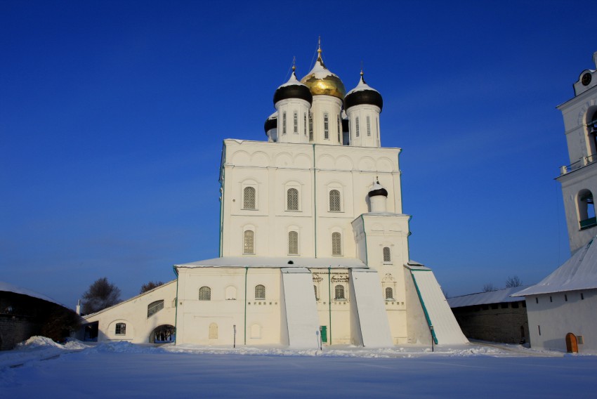 Троицы Живоначальной, кафедральный собор, Псков (Псков, город, Псковская область). архитектурные детали