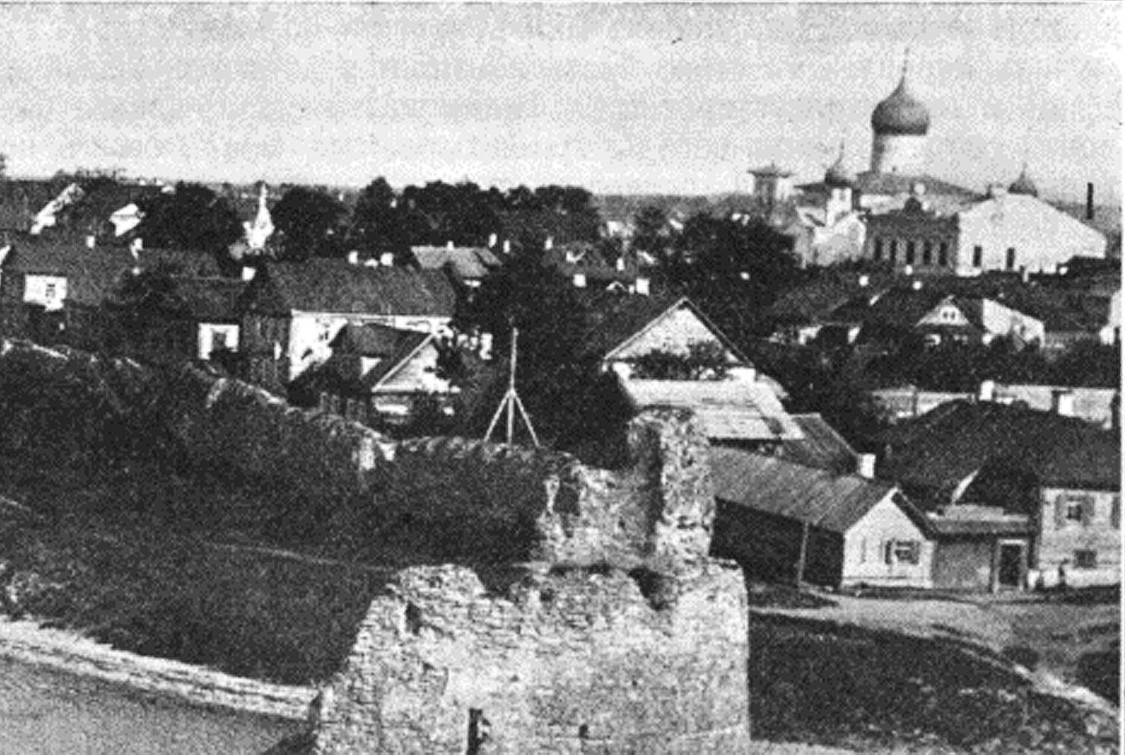 Псков. Церковь Варлаама Хутынского на Званице. архивная фотография, Фото из журнала 