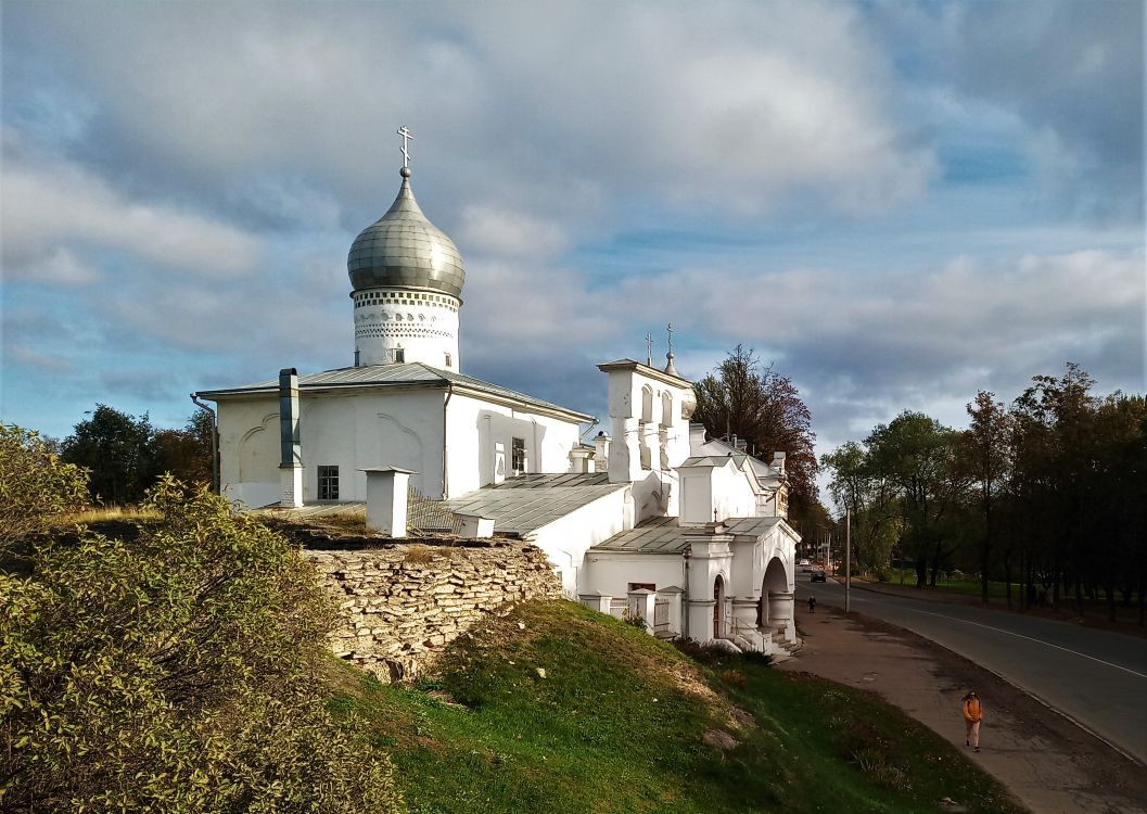 Церковь Варлаама Хутынского на Званице, Псков (Псков, город, Псковская область). фасады