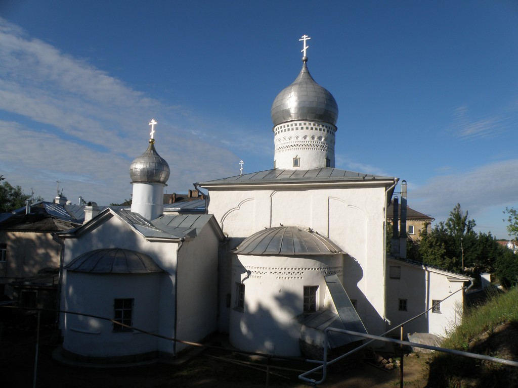 Церковь Варлаама Хутынского на Званице, Псков (Псков, город, Псковская область). фасады