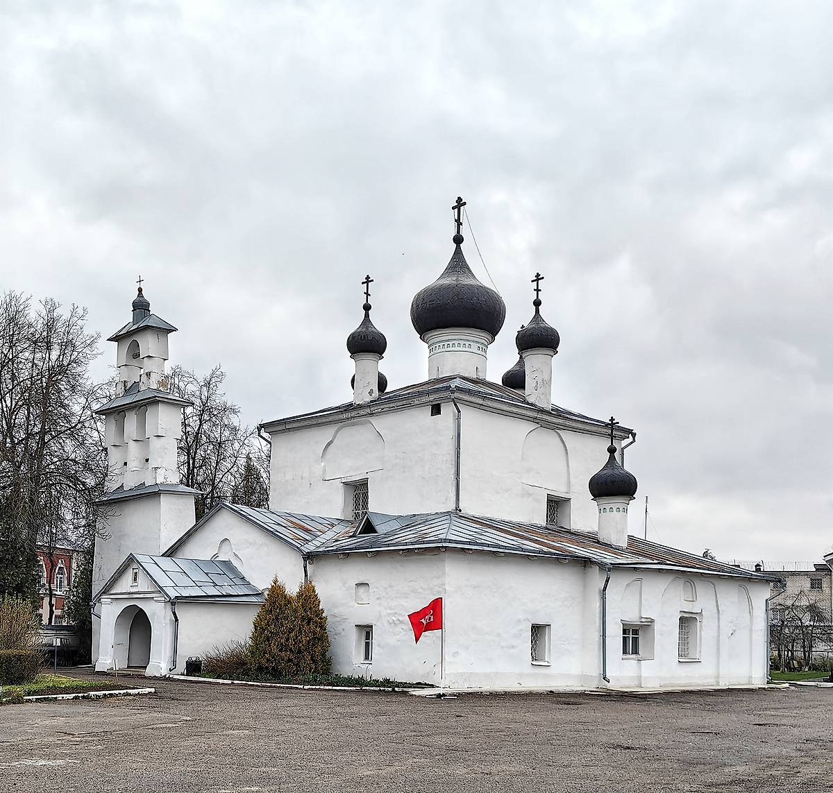 фасады. Церковь Николая Чудотворца (Николы Явленного) от Торга, Псков (Псков, город, Псковская область)