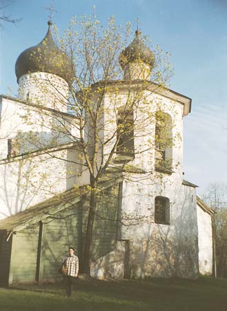 Псков. Церковь Василия Великого на Горке. фасады, запад