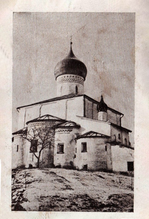 Церковь Василия Великого на Горке, Псков (Псков, город, Псковская область). архивная фотография, Немецкая тиражная почтовая открытка 1942 г.