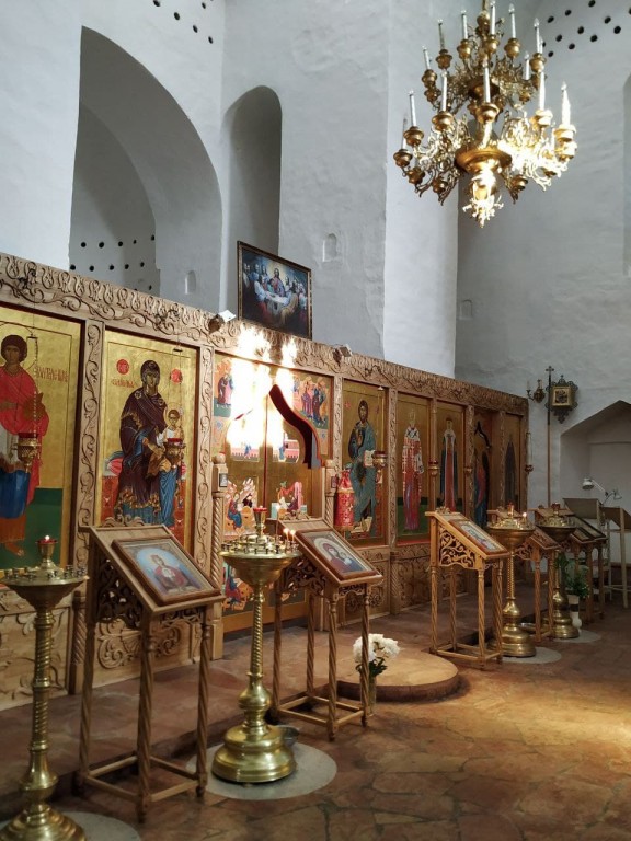 Церковь Василия Великого на Горке, Псков (Псков, город, Псковская область). интерьер и убранство