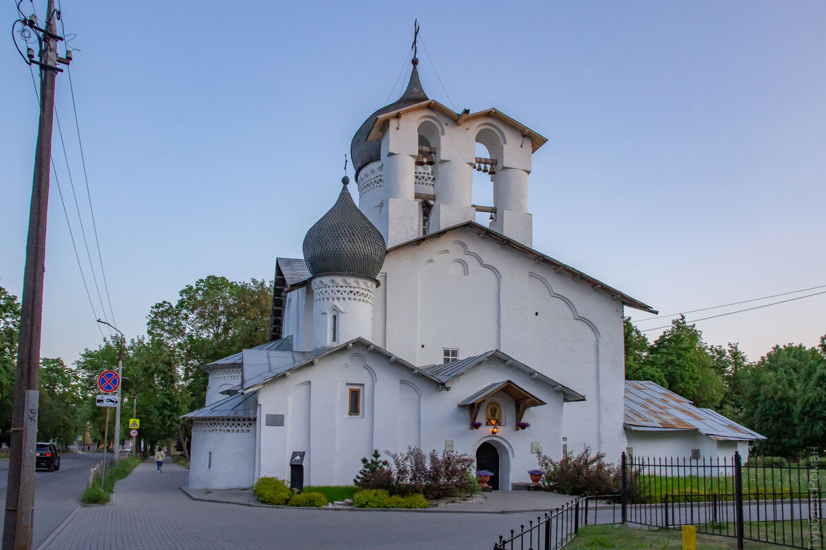 Церковь Николая Чудотворца со Усохи, Псков (Псков, город, Псковская область). фасады, Вид с севера