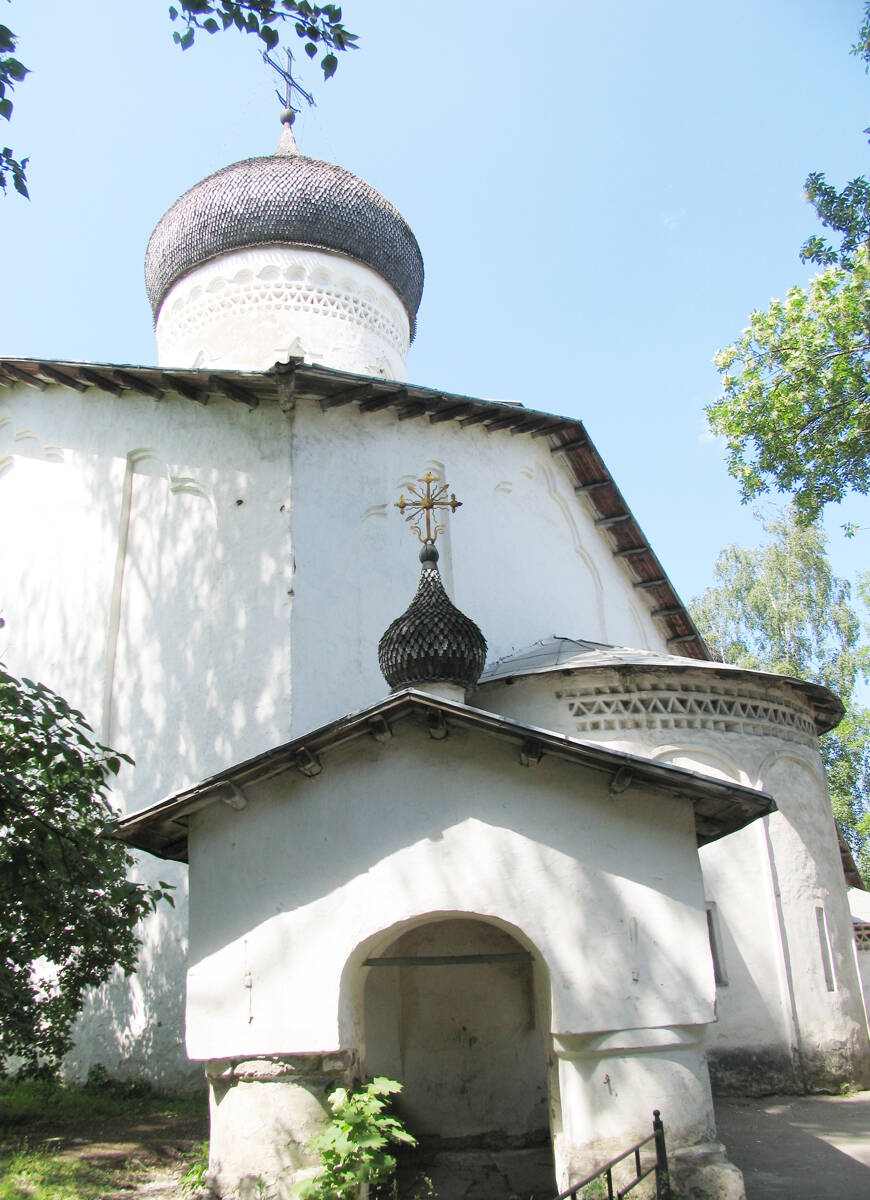 Церковь Николая Чудотворца со Усохи, Псков (Псков, город, Псковская область). архитектурные детали