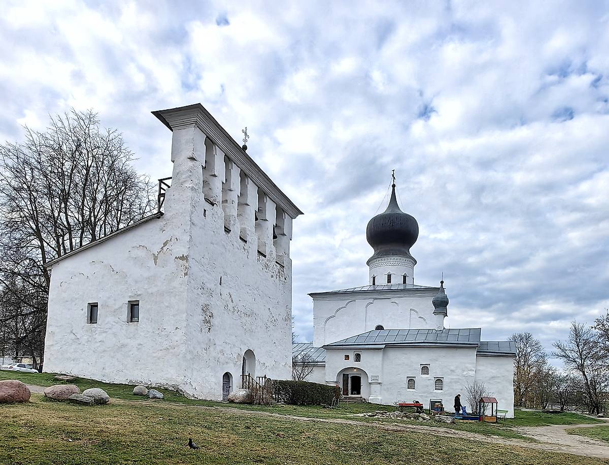 фасады. Церковь Успения Пресвятой Богородицы с Пароменья, Псков (Псков, город, Псковская область)