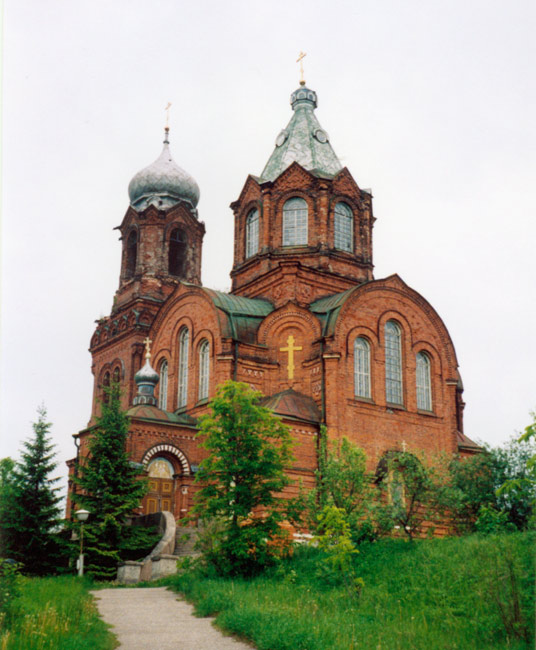 Вышегород. Церковь Михаила Архангела. фасады, 		      