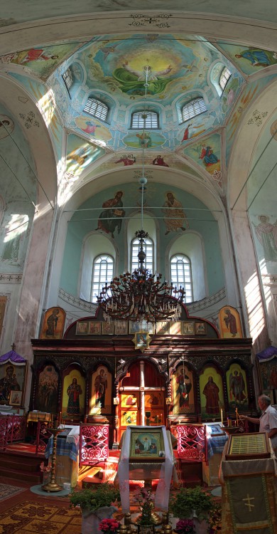 Вышегород. Церковь Михаила Архангела. интерьер и убранство