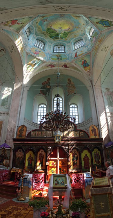 Церковь Михаила Архангела, Вышегород (Дедовичский район, Псковская область). интерьер и убранство