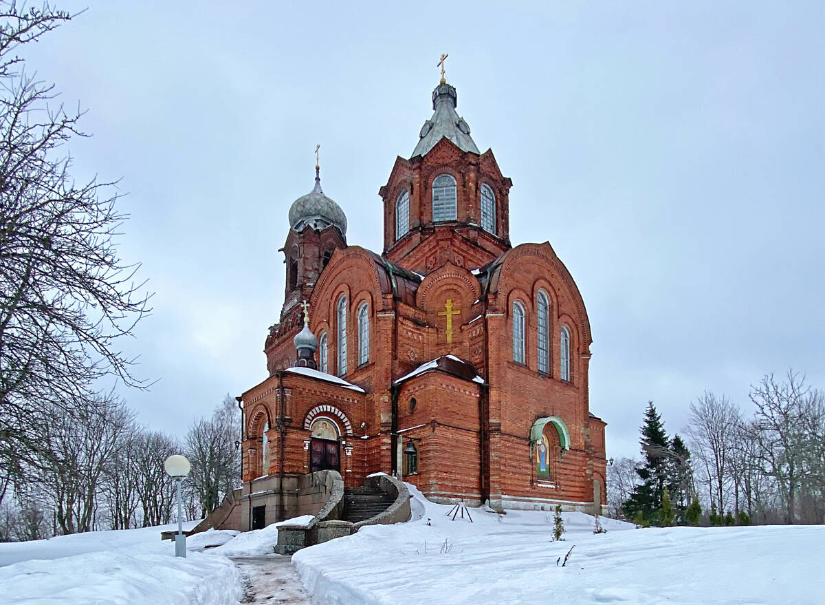 Церковь Михаила Архангела, Вышегород (Дедовичский район, Псковская область). фасады, Вид с юго-запада