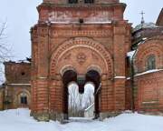 Церковь Михаила Архангела, Первый ярус колокольни<br>, Вышегород, Дедовичский район, Псковская область