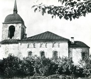 Церковь Преображения Господня, Фото конца 1950-х гг. из архива Бориса Скобельцина<br>, Порхов, Порховский район, Псковская область