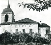 Церковь Спаса Преображения, Фото конца 1950-х гг. из архива Бориса Скобельцина<br>, Порхов, Порховский район, Псковская область