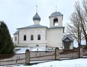 Церковь Преображения Господня, Вид с севера<br>, Порхов, Порховский район, Псковская область