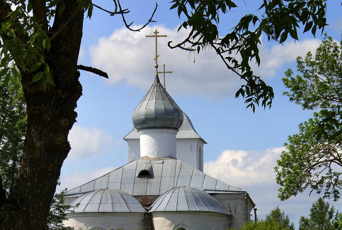 архитектурные детали. Церковь Преображения Господня, Порхов (Порховский район, Псковская область)
