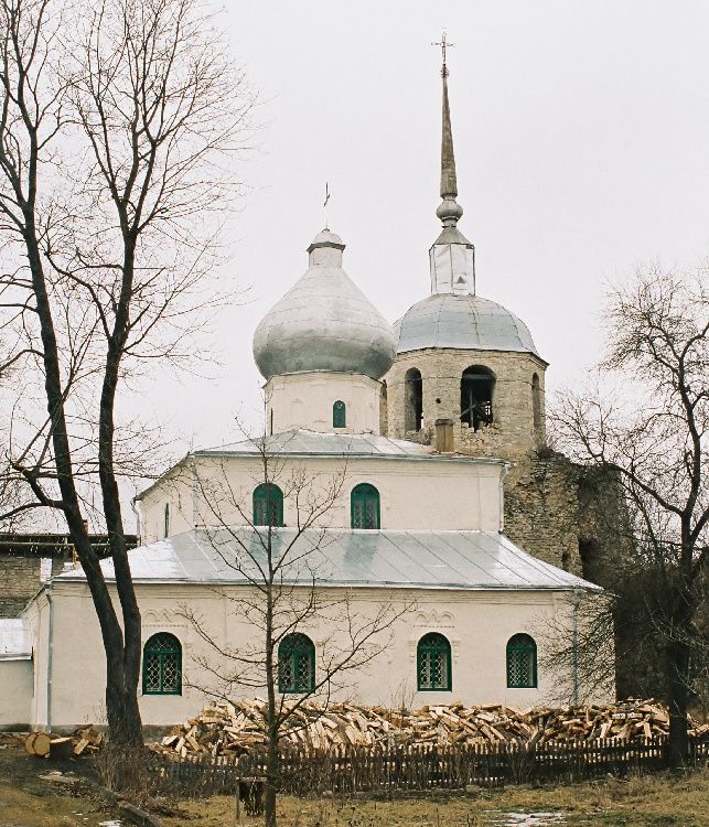 Порхов. Церковь Николая Чудотворца. фасады, Вид с юга