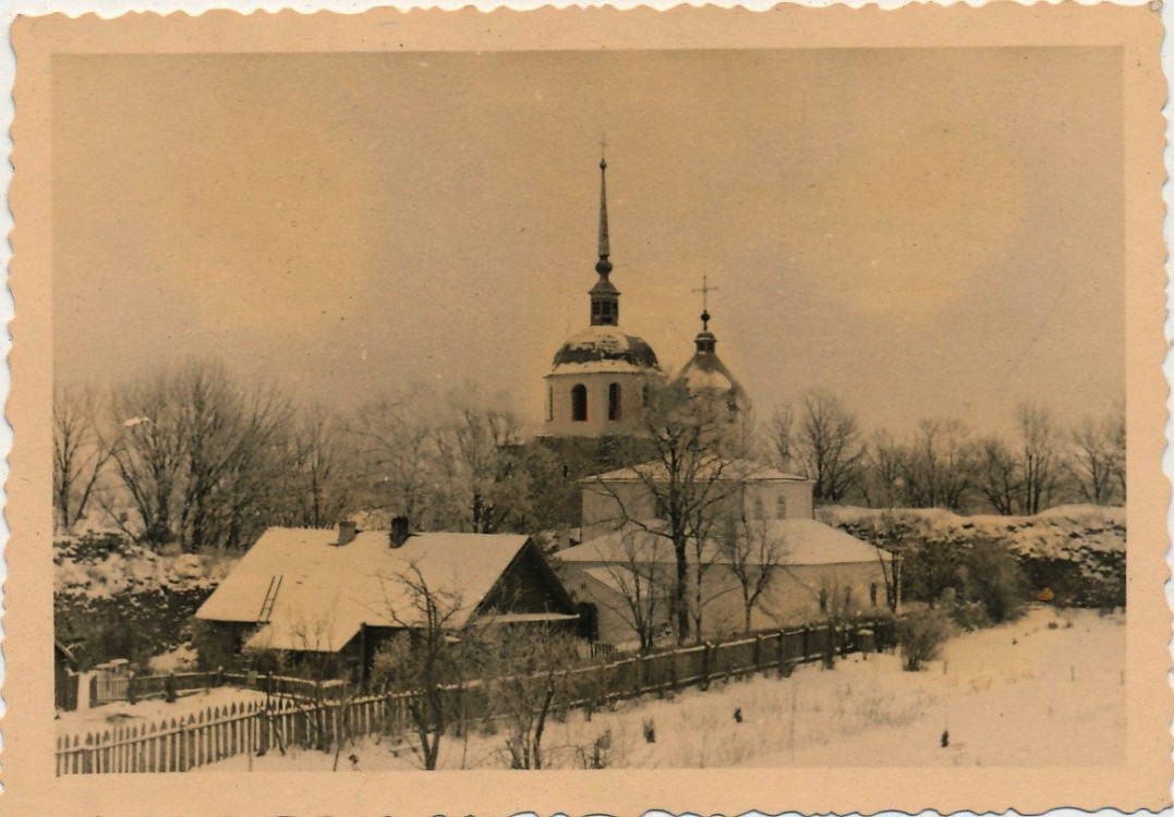 Порхов. Церковь Николая Чудотворца. архивная фотография, Фото 1941 г. с аукциона e-bay.de