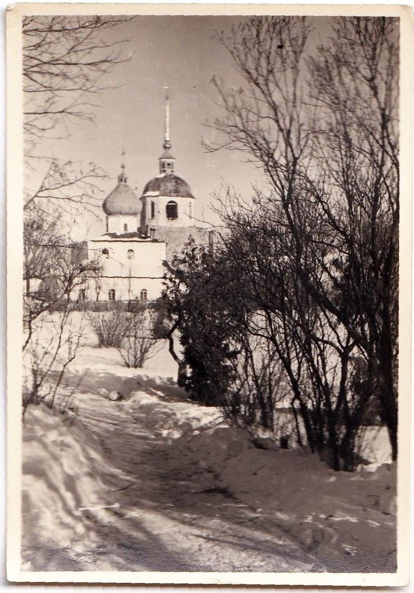 Церковь Николая Чудотворца, Порхов (Порховский район, Псковская область). архивная фотография, Фото 1942 г. с аукциона e-bay.de