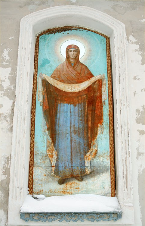 Церковь Покрова Пресвятой Богородицы, Жаборы (Порховский район, Псковская область). архитектурные детали