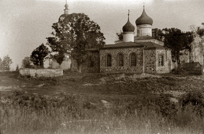 Виделебье. Церковь Николая Чудотворца. архивная фотография, Фото 1943г.