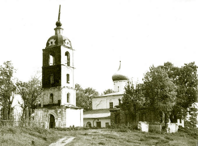 Виделебье. Церковь Николая Чудотворца. архивная фотография, Фото 1950-х гг. 