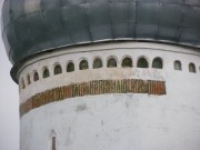 Церковь Николая Чудотворца, Орнамент на барабане<br>, Виделебье, Псковский район, Псковская область