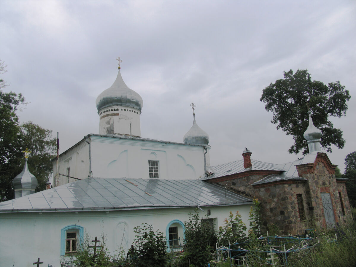 Церковь Николая Чудотворца, Виделебье (Псковский район, Псковская область). фасады
