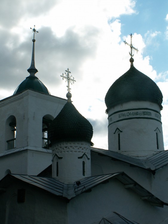 Остров. Церковь Николая Чудотворца. архитектурные детали