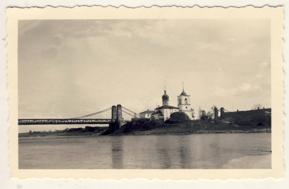 Церковь Николая Чудотворца, Остров (Островский район, Псковская область). архивная фотография, Фото 1941 г. с аукциона e-bay.de