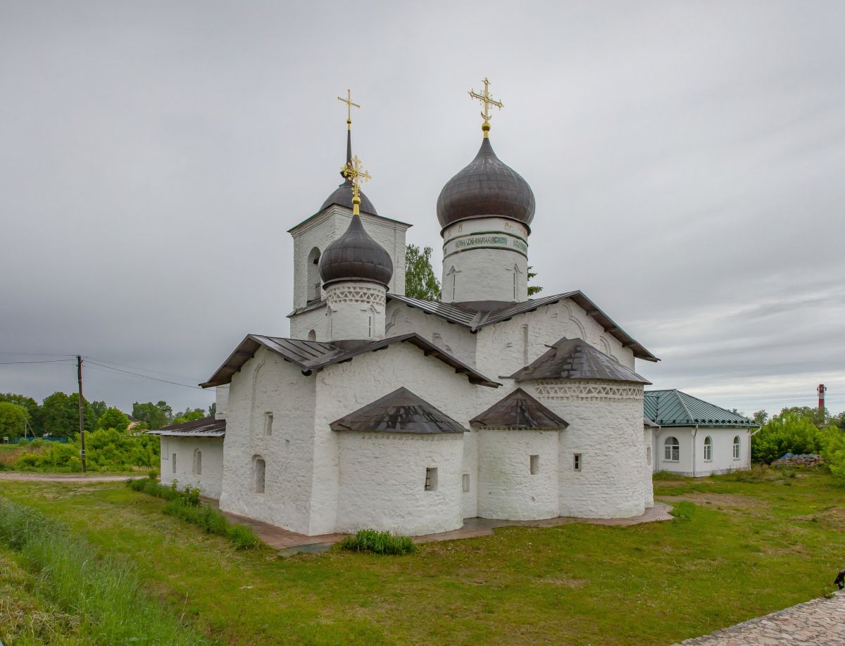 Остров. Церковь Николая Чудотворца. фасады, Вид с северо-востока