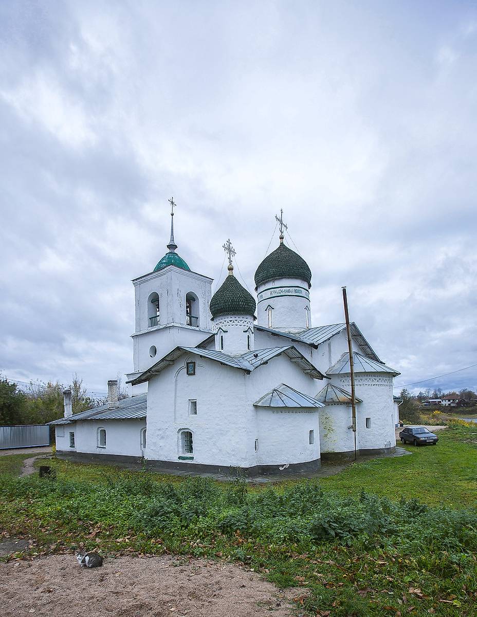 фасады. Церковь Николая Чудотворца, Остров (Островский район, Псковская область)