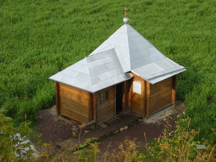 Федоровщина (Погост Камно). Церковь Георгия Победоносца. дополнительная информация, Часовня для омовения