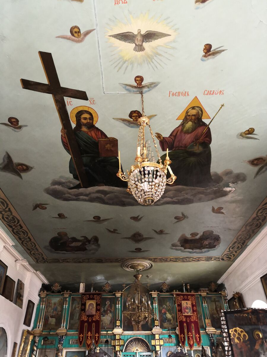 Церковь Георгия Победоносца, Федоровщина (Погост Камно) (Псковский район, Псковская область). интерьер и убранство