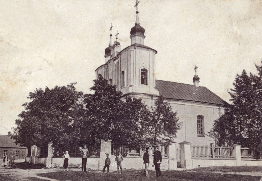 Себеж. Церковь Троицы Живоначальной. архивная фотография, Фото 1910-х гг.
