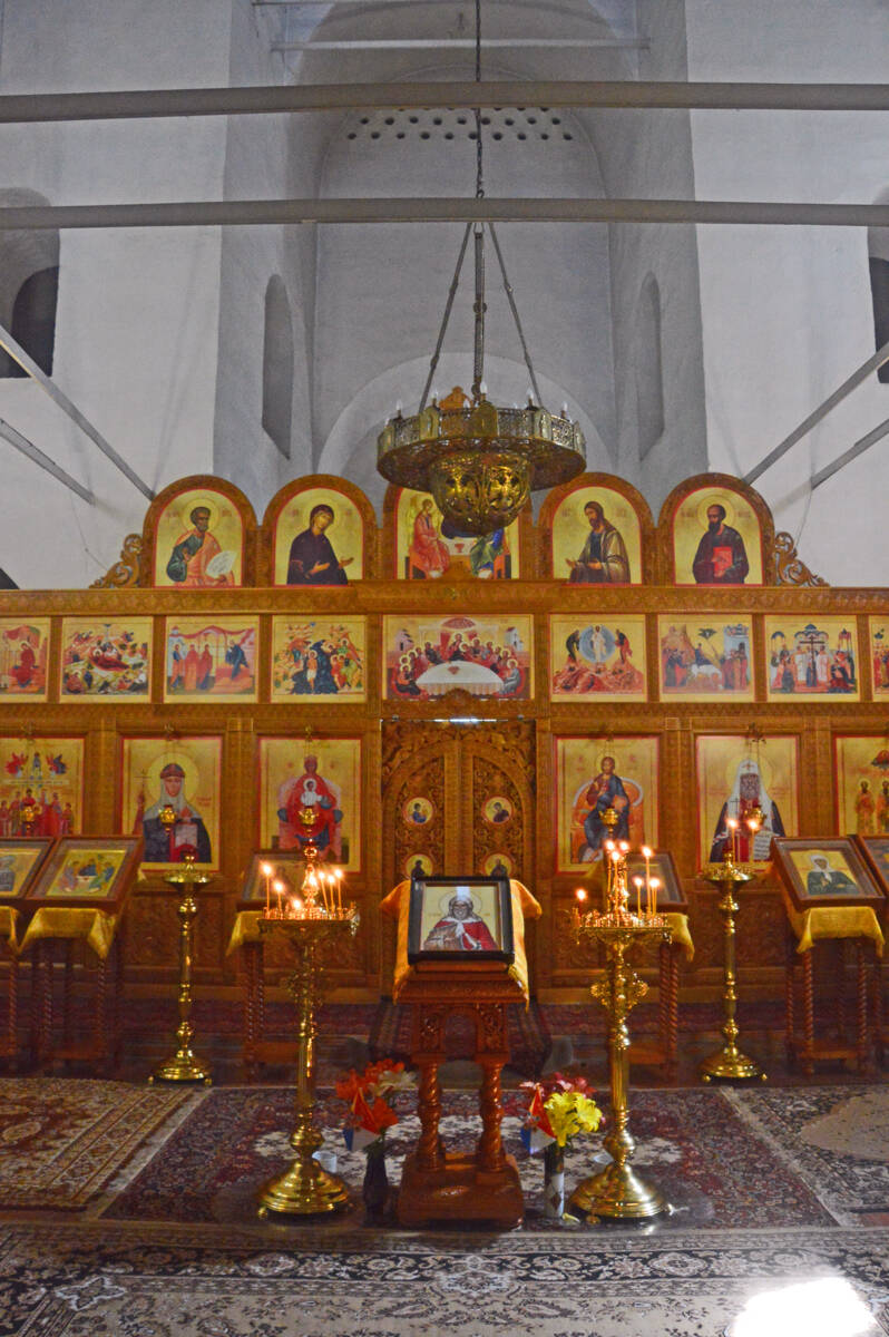 Собор Державной иконы Божией Матери, Гдов (Гдовский район, Псковская область). интерьер и убранство