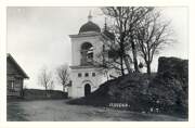 Собор Николая Чудотворца, Почтовая фотооткрытка 1920-х годов<br>, Изборск, Печорский район, Псковская область