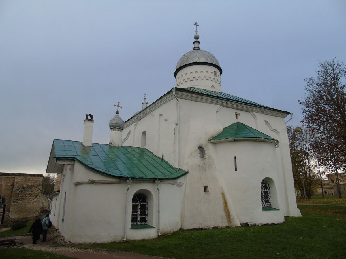 Собор Николая Чудотворца, Изборск (Печорский район, Псковская область). фасады