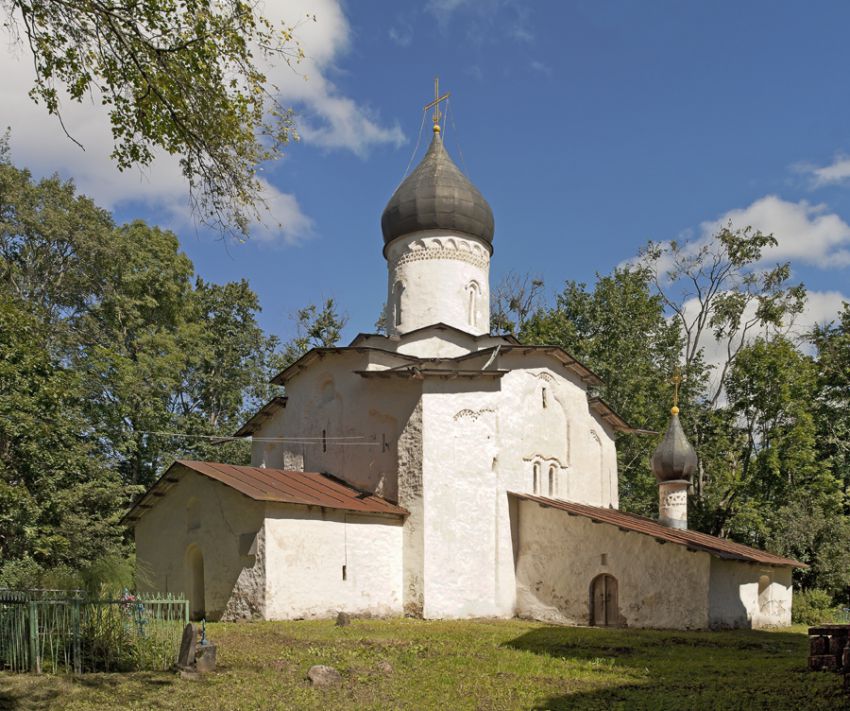 Церковь Успения Пресвятой Богородицы, Мелётово (Псковский район, Псковская область). фасады