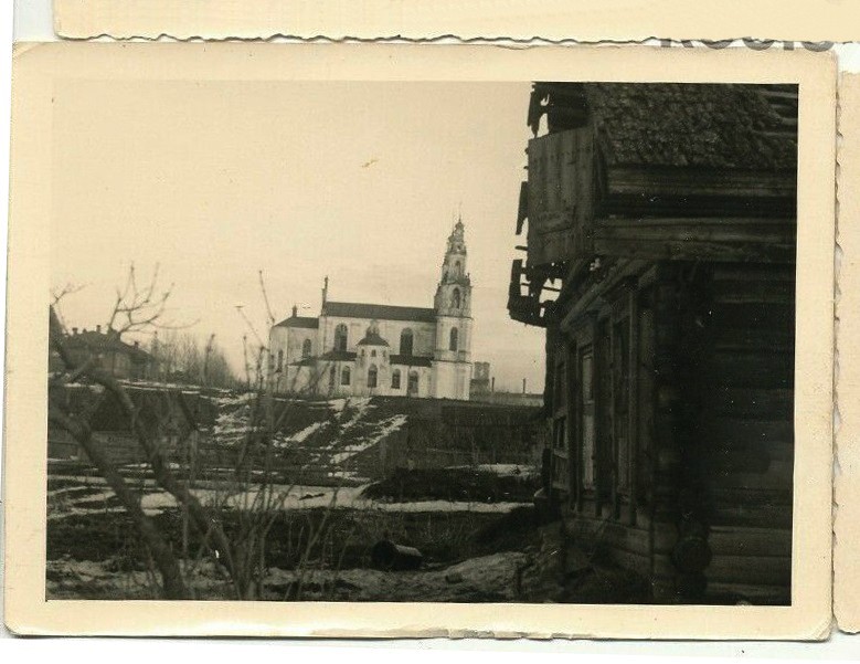 Полоцк. Собор Софии, Премудрости Божией. архивная фотография, Фото 1941 г. с аукциона e-bay.de